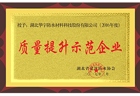 质量提升示范企业