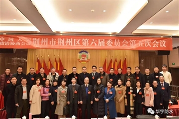 天地豪门国际新材料集团董事长余诗英女士出席荆州区政协会议
