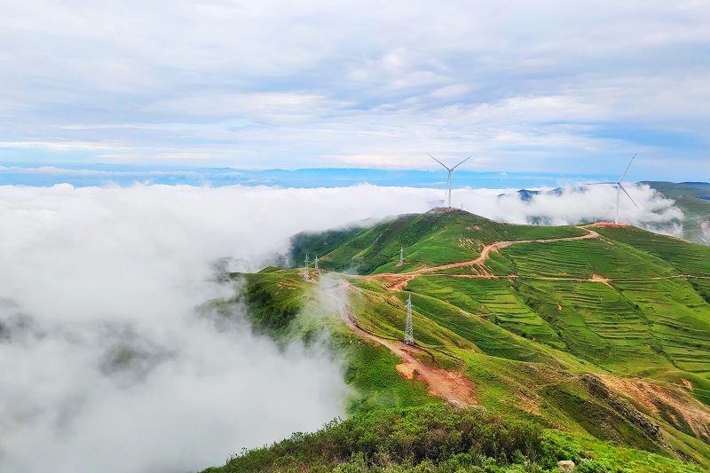 k豆钱包原平100兆瓦风电场